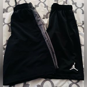 Junior Boys Athletic Shorts - Size Large - Lot of 2
